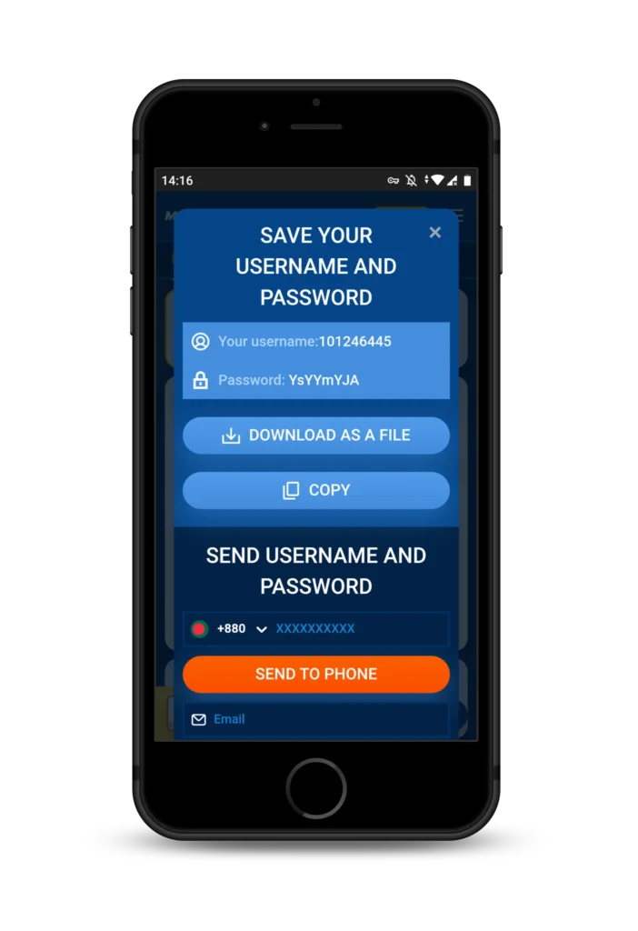 Registration in one click Mostbet
