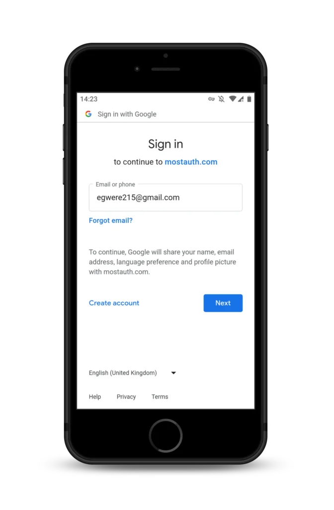 Registration by social networks Mostbet