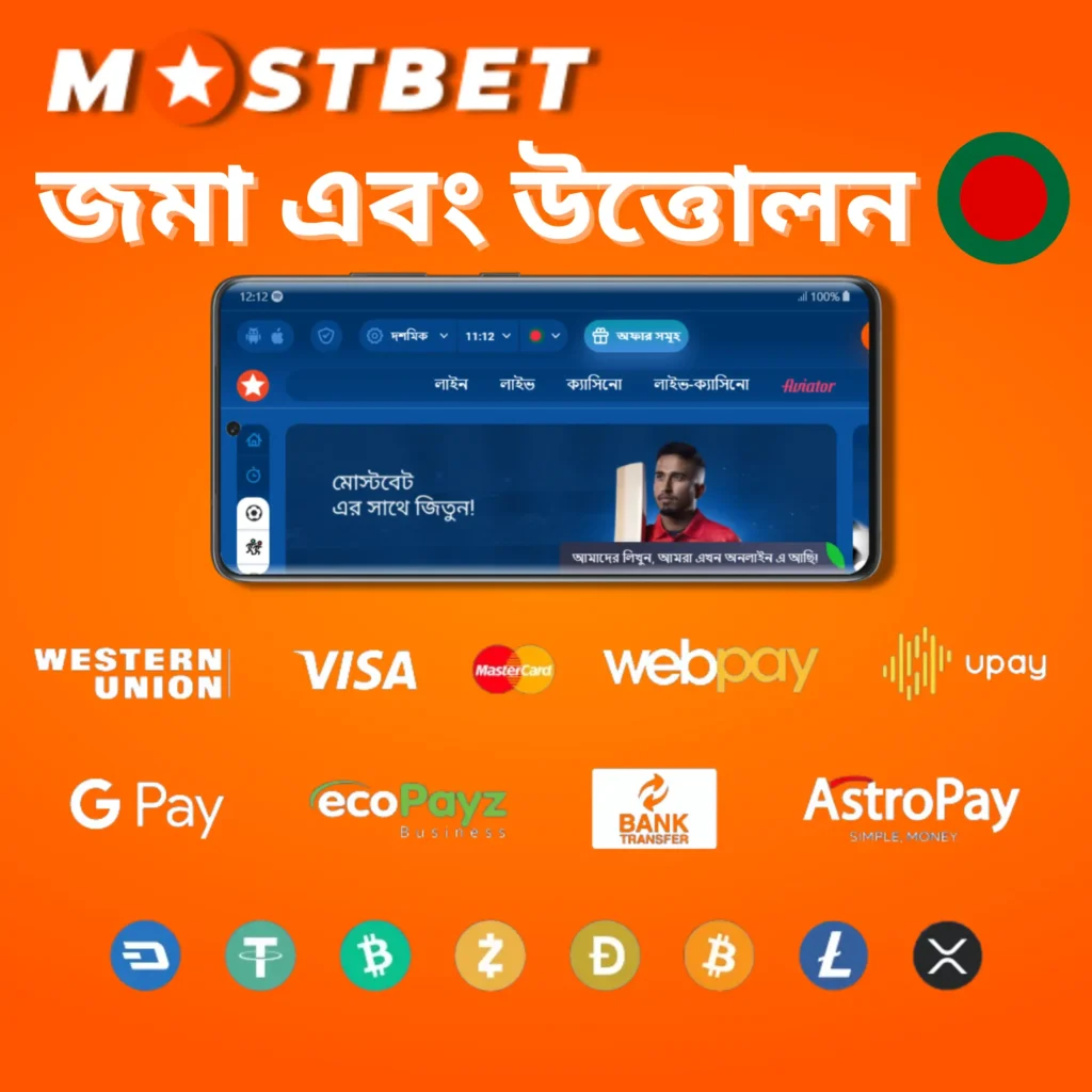Deposit Mostbet BD